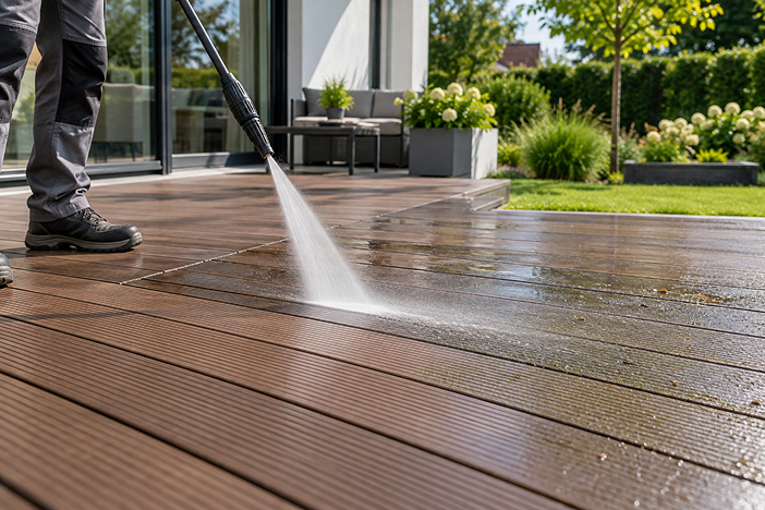 Можно ли использовать Karcher для террасы из ДПК?